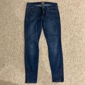 Mother dark blue skinny jeans